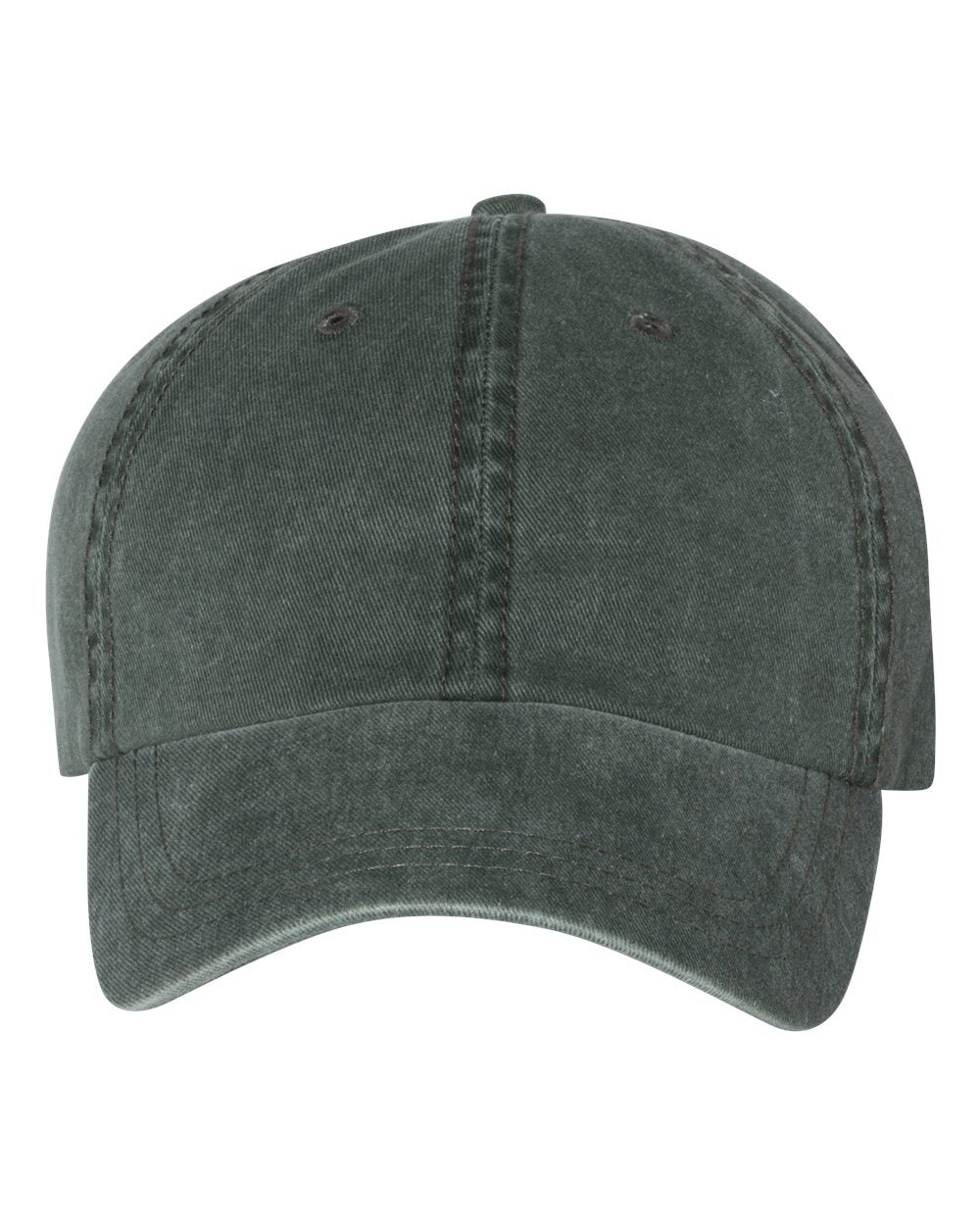 Flower Embroidered Dad Cap - Pigment-Dyed Cap - dad cap - custom hat, custom cap, ladies cap, unisex cap