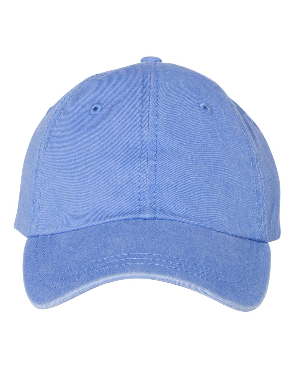 Flower Embroidered Dad Cap - Pigment-Dyed Cap - dad cap - custom hat, custom cap, ladies cap, unisex cap