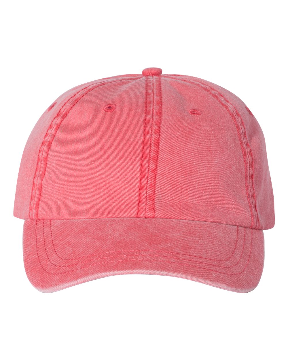 Flower Embroidered Dad Cap - Pigment-Dyed Cap - dad cap - custom hat, custom cap, ladies cap, unisex cap