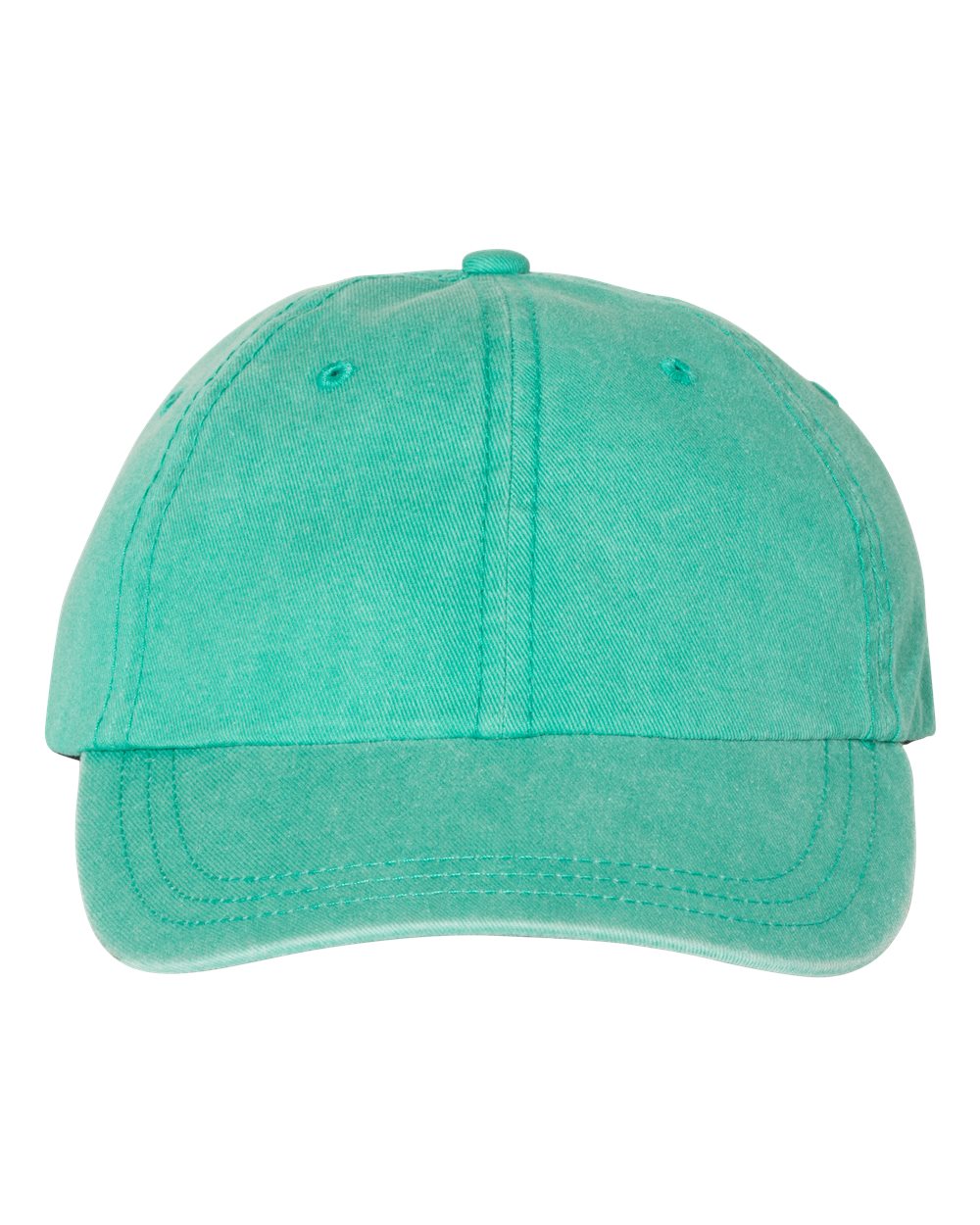 Flower Embroidered Dad Cap - Pigment-Dyed Cap - dad cap - custom hat, custom cap, ladies cap, unisex cap
