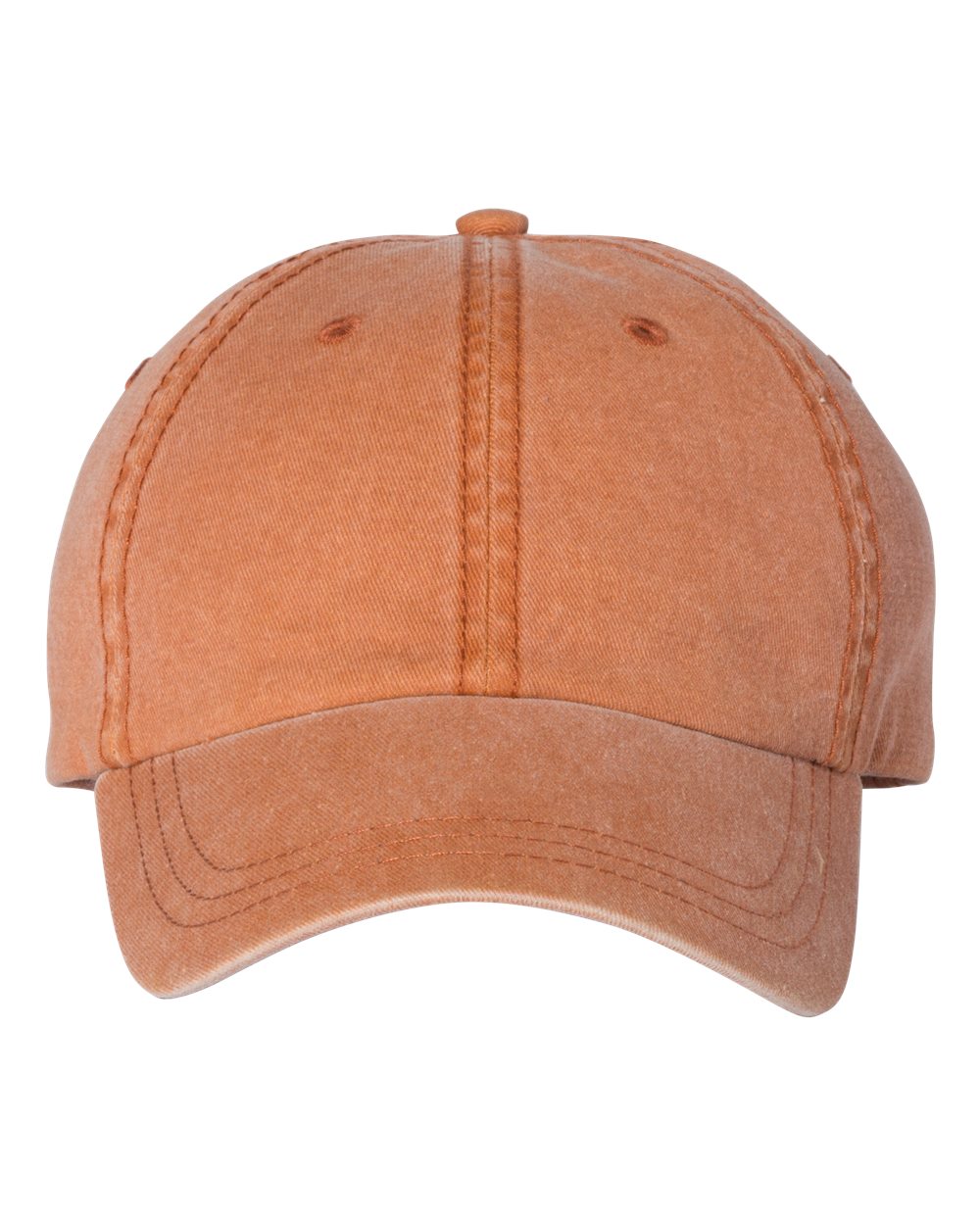 Flower Embroidered Dad Cap - Pigment-Dyed Cap - dad cap - custom hat, custom cap, ladies cap, unisex cap