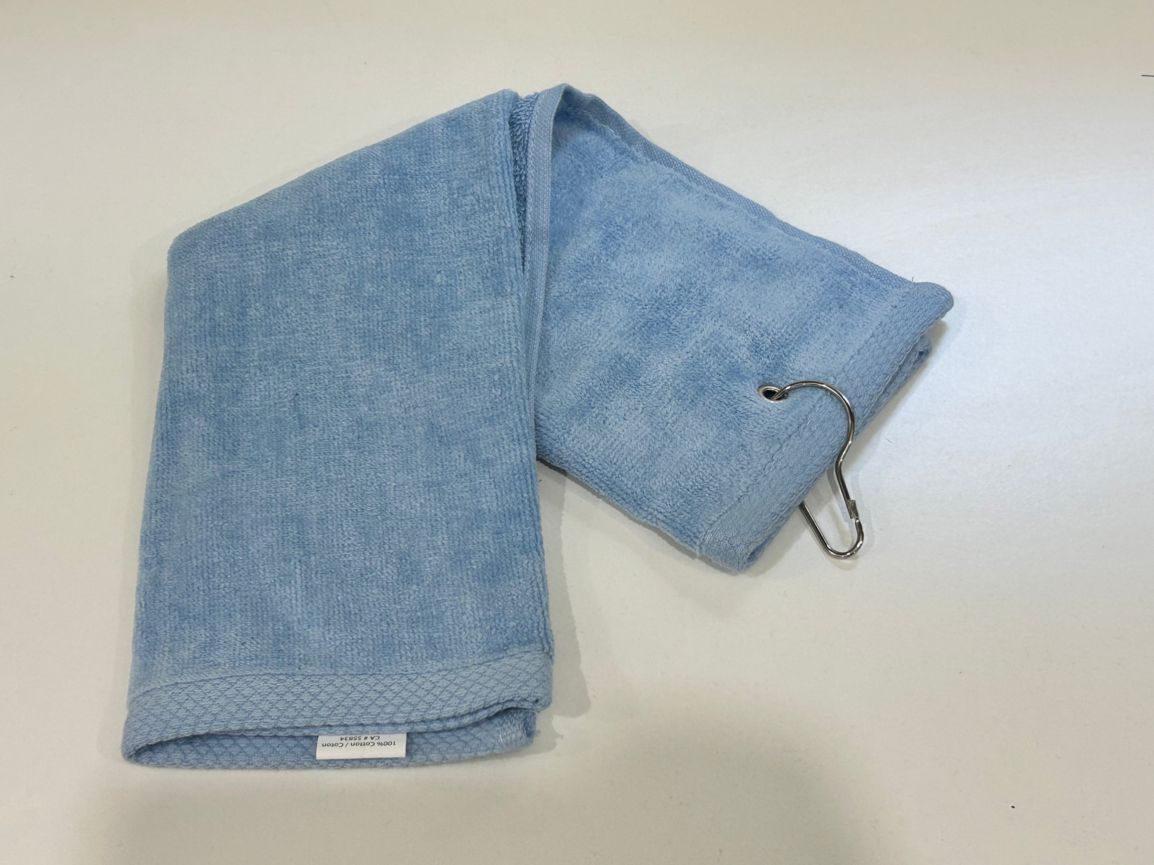 Personalized Terry Golf Towel - embroidered golf towel -  tri-folded golf towel - Father's Day  -Christmas Gift - Mother's day (initials)