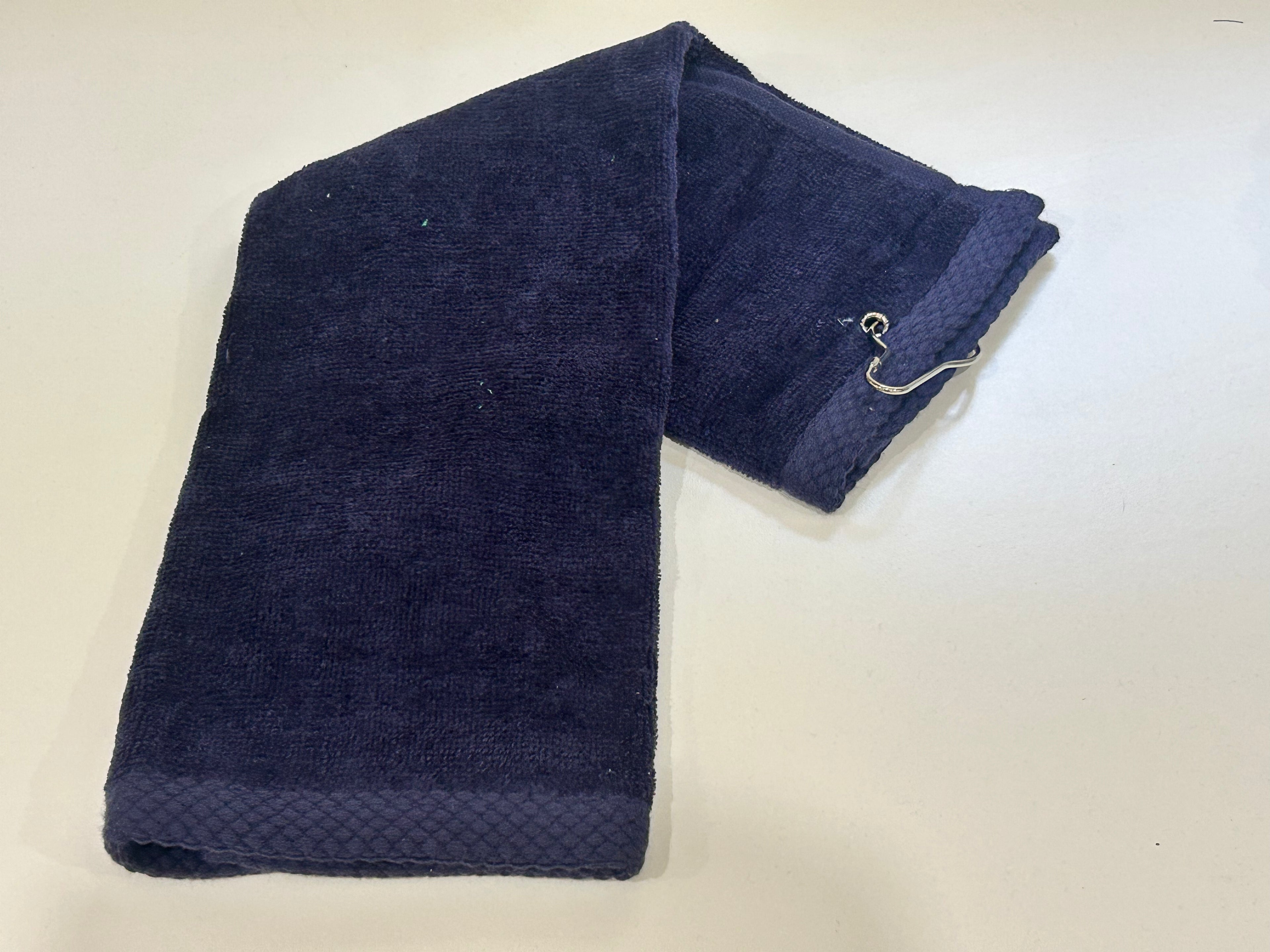 Personalized Terry Golf Towel - embroidered golf towel -  tri-folded golf towel - Father's Day  -Christmas Gift - Mother's day (initials)