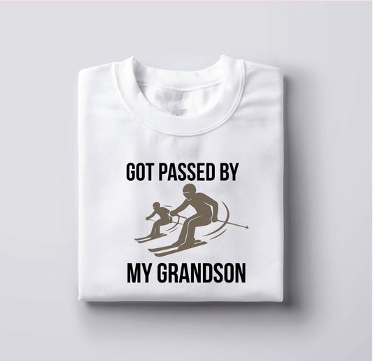 Crewneck sweatshirt - GOT PASSED BY MY GRANDSON