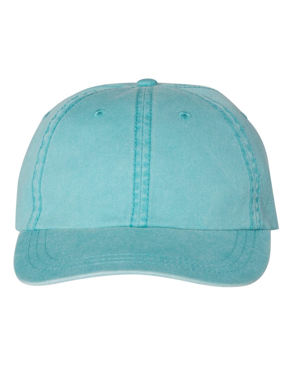 Text Embroidered Dad Cap -  Pigment-Dyed Cap