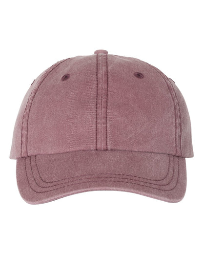 unfiltered- Embroidered Dad Cap -  Pigment-Dyed Cap - dad cap - custom hat, custom cap, ladies cap, unisex cap