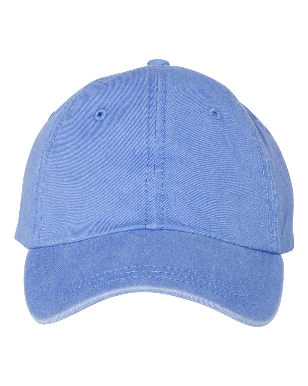 Text Embroidered Dad Cap -  Pigment-Dyed Cap