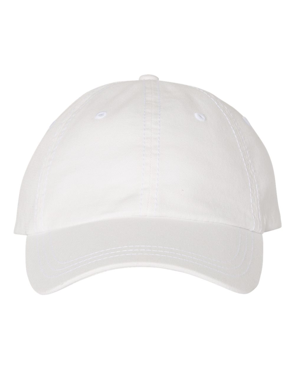 Text Embroidered Dad Cap -  Pigment-Dyed Cap