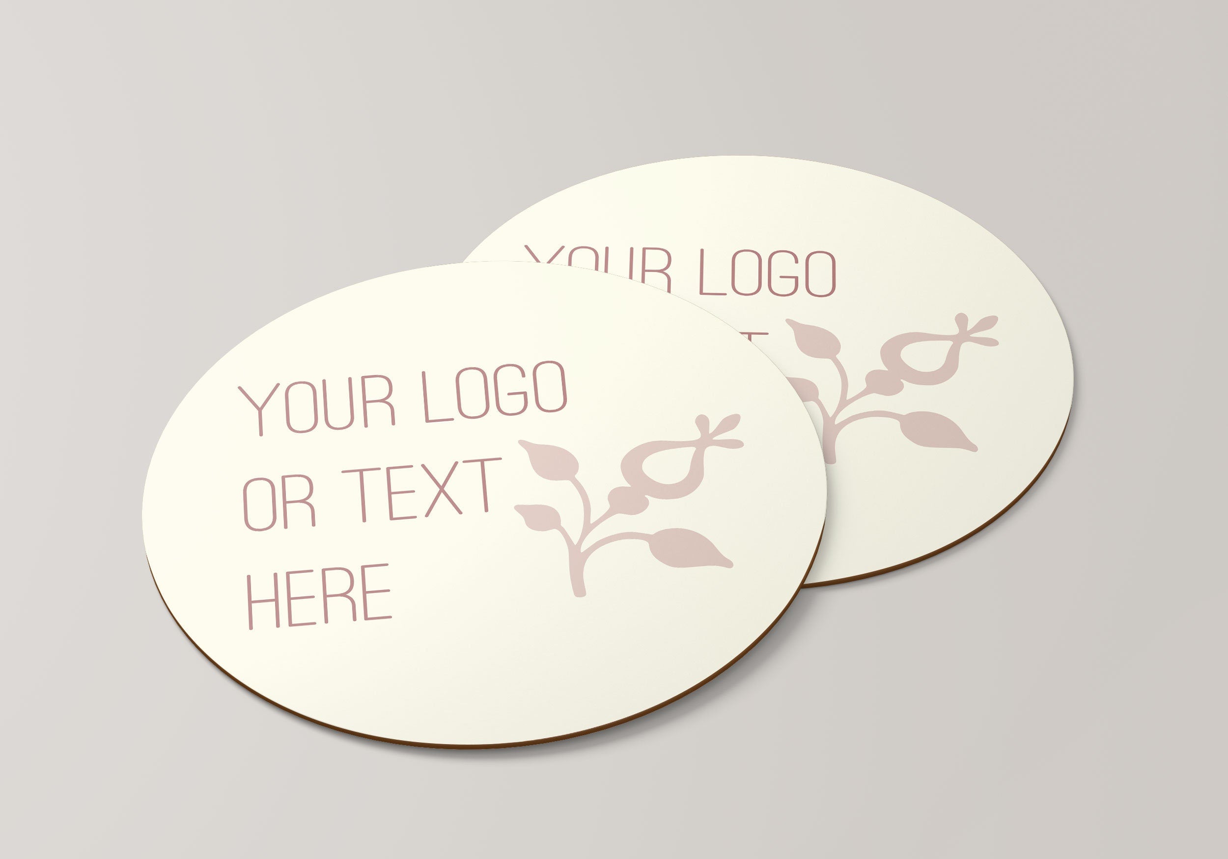 Custom Printed pulpboard coasters - Circle - 4in Coasters - Wedding coaster - Birthday coasters - Valentines’s Day gift