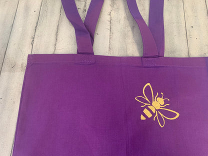 Customized Cotton Tote Bags, Embroidered cotton bag, Custom text bag, Personalized bag, Personalized shopping bag