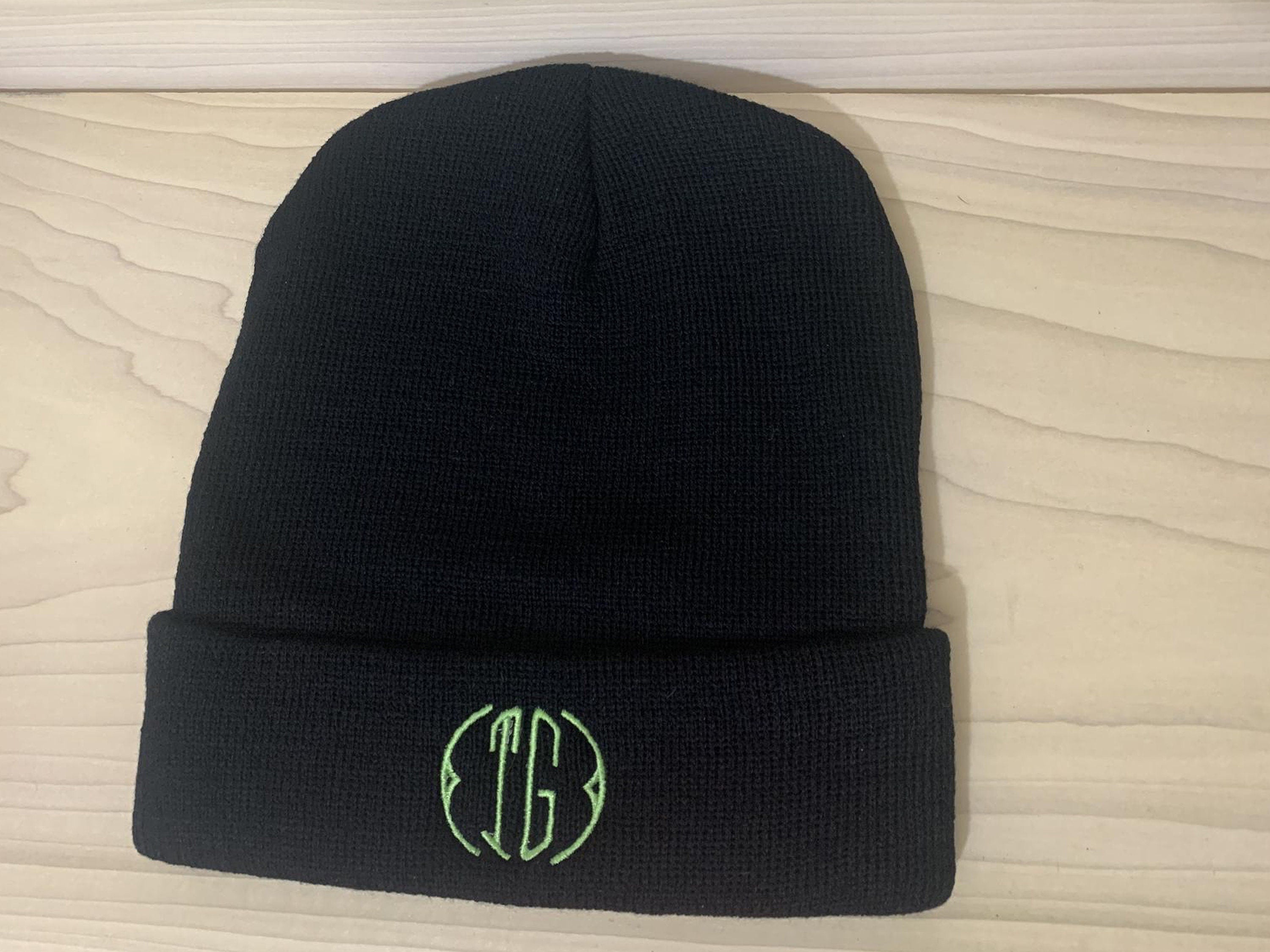 Monogrammed Toque - Monogrammed Beanie - Custom Hat - Custom Toque with embroidery - Embroidered benies - add text or monogram