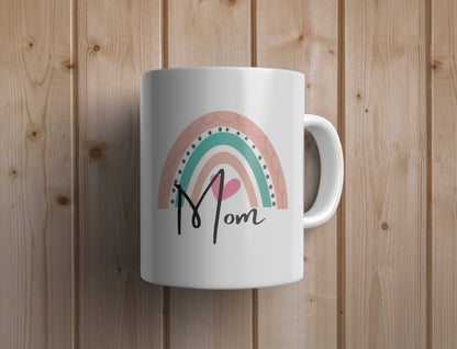 Mom mug  - Custom Ceramic Mug - Coffee Mug - love mug - Birthday mug - Mother's Day Mug