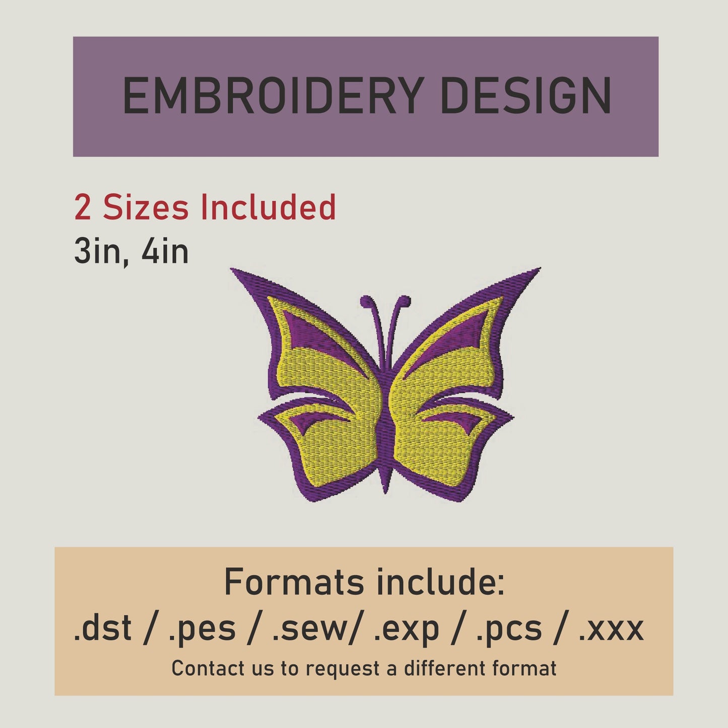 Butterfly Embroidery Design. Machine Embroidery Design. Butterfly  Pattern. Instant Download