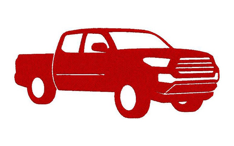pickup truck embroidery Design. Machine Embroidery Design. pickup truck Pattern. Instant Download