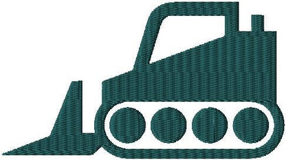 Skidsteer embroidery Design. Machine Embroidery Design. Skidsteer Pattern. Instant Download