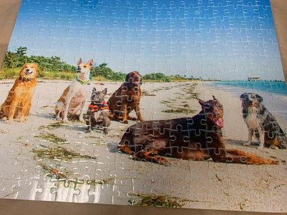 Custom, personalized photo puzzle - 252 pieces puzzle - 11"x14" photo puzzle