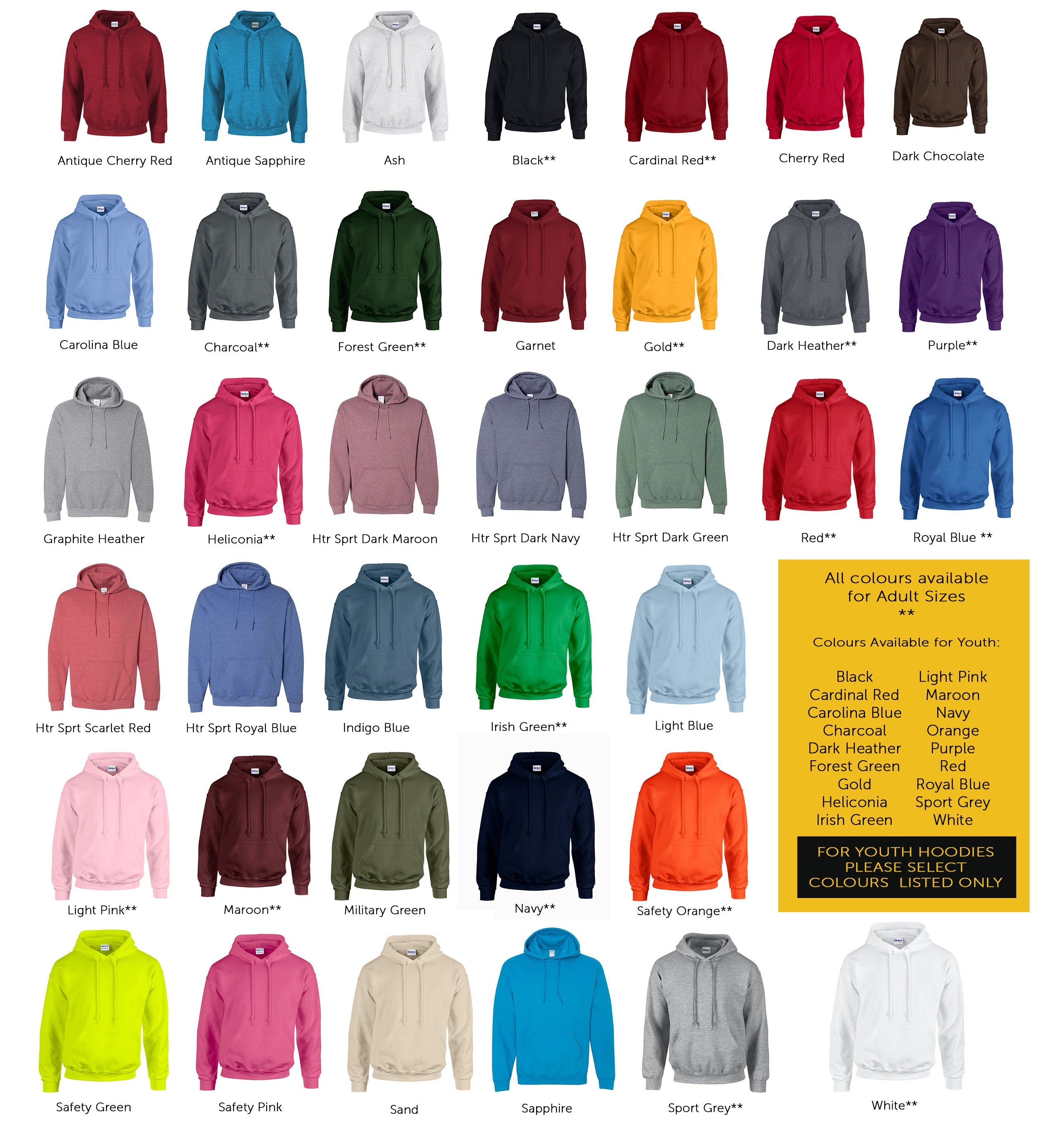 Custom hoodie -printed hoodie - personalized hoodie  - TEXT ONLY - one imprint location included