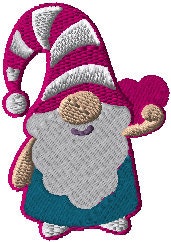 3 gnomes - valentine's day  embroidery Design. Machine Embroidery Design. gnome Pattern. Instant Download