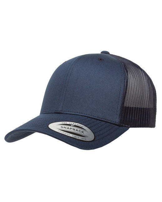 Custom Embroidered Truckers - embroidered hats - personalized trucker with name or text embroidered -5 panel trucker