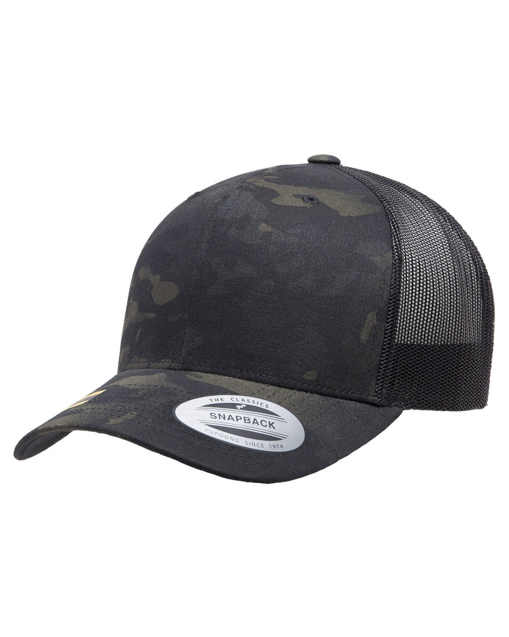 Custom Embroidered Truckers Multicam pattern Camo hat - Camouflage cap - Camouflage trucker - custom camo trucker