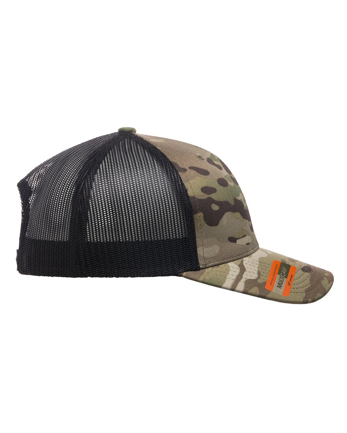 Custom Embroidered Truckers Multicam pattern Camo hat - Camouflage cap - Camouflage trucker - custom camo trucker