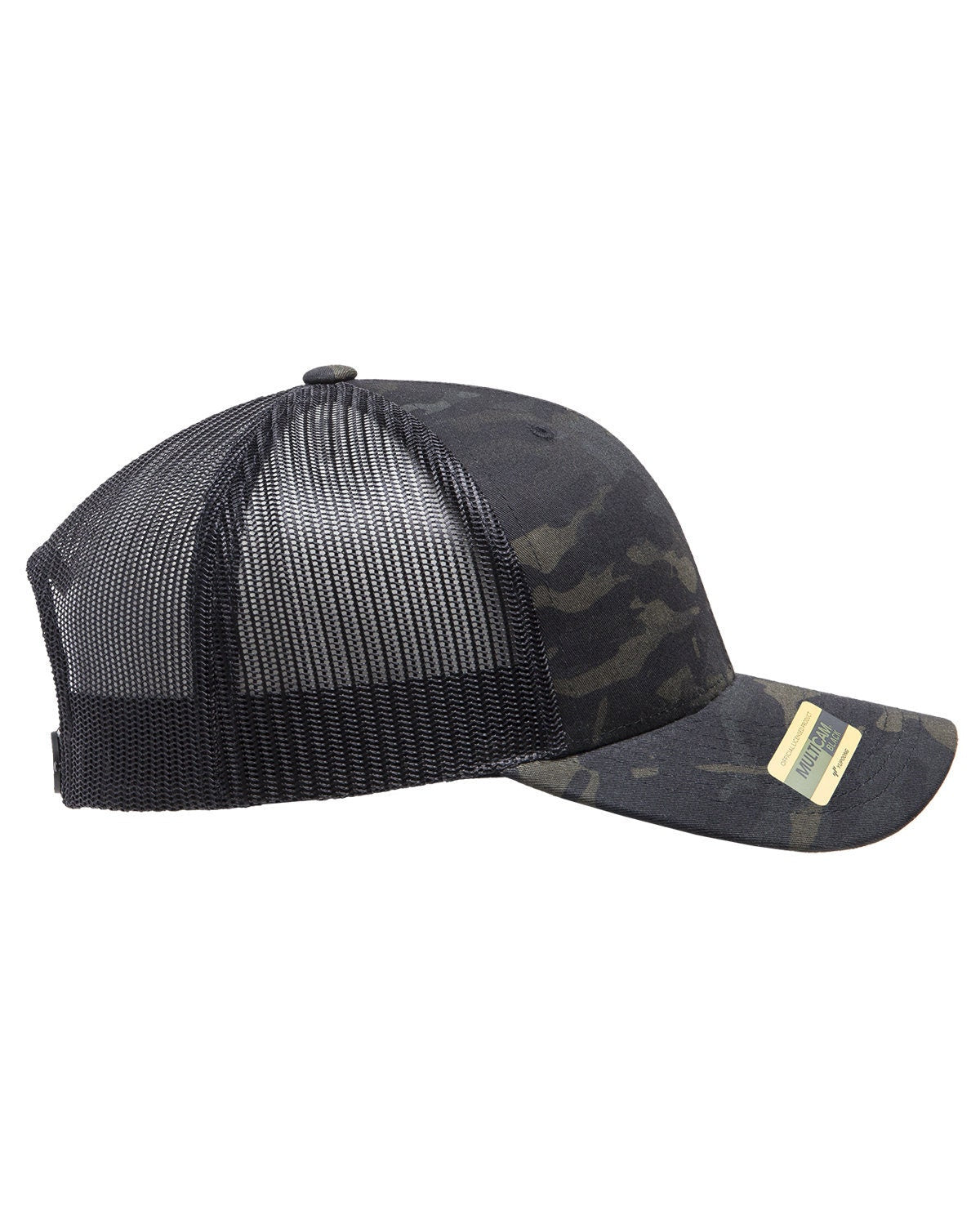 Custom Embroidered Truckers Multicam pattern Camo hat - Camouflage cap - Camouflage trucker - custom camo trucker