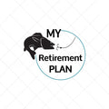 My retirement plan fishing design - Digital file - digital download  - pdf, svg, jpg, png