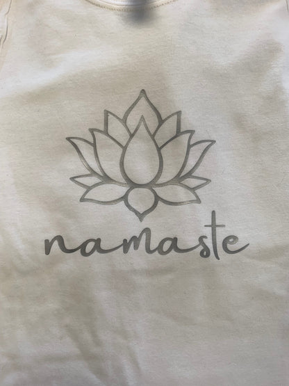 Namaste T-shirt - Yoga T-shirt - Ladies T-shirt - Mother's Day T-shirt - Custom printed t-shirt