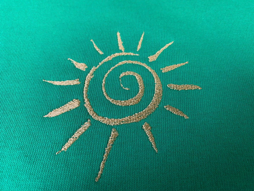 Minimalist embroidered t-shirt - Boho sun tshirt embroidered - Embroidered Tee - Gift tee - Boho T-shirt - Mother's day t-shirt