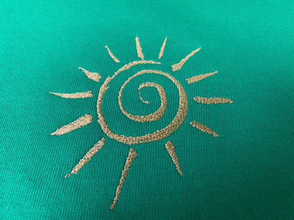 Minimalist embroidered t-shirt - Boho sun tshirt embroidered - Embroidered Tee - Gift tee - Boho T-shirt - Mother's day t-shirt