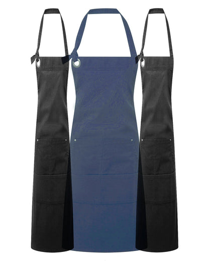 Custom Unisex "Calibre" Heavy Cotton Canvas Pocket Apron  - Add name - embroidered - premium apron with name - custom name embroidered apron