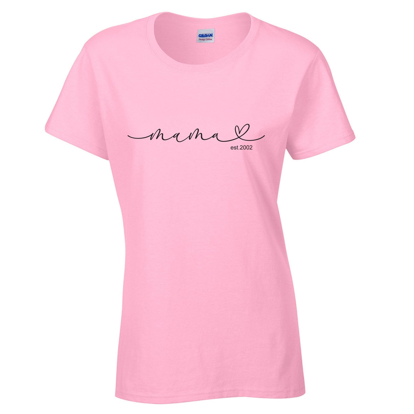 mama - established year - mothers day gift - unisex tshirt - custom tshirt