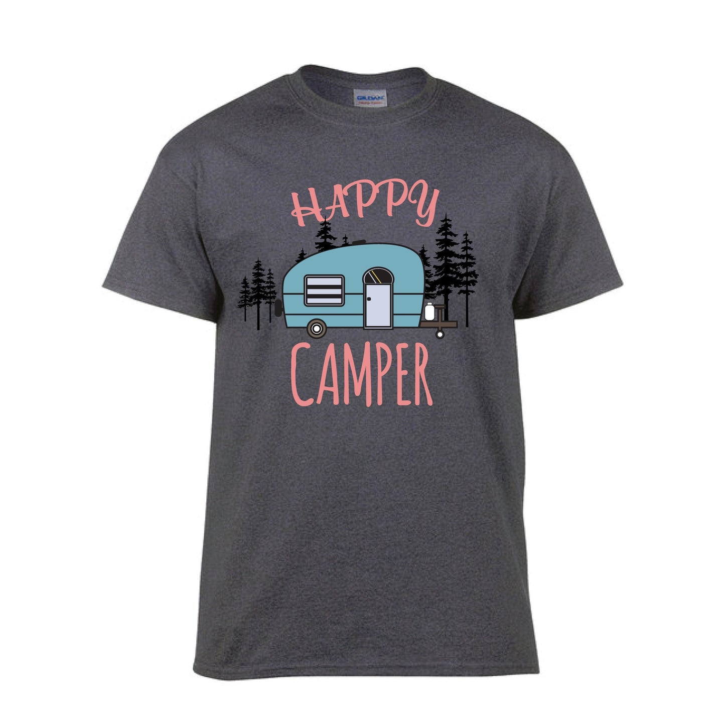 Happy Camper T-shirt - Happy Camper tee - Happy Camper design