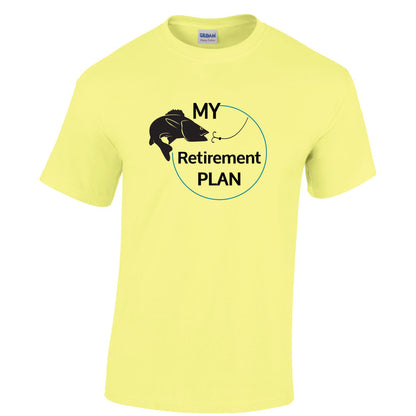 retirement T-shirt 70 coloiurs available unisex t-shirt my retirement plan