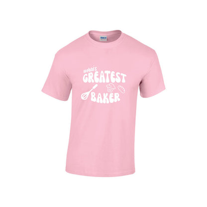 World's greatest baker - unisex tshirt - custom tshirt - Bakers Tshirt - baking tshirt