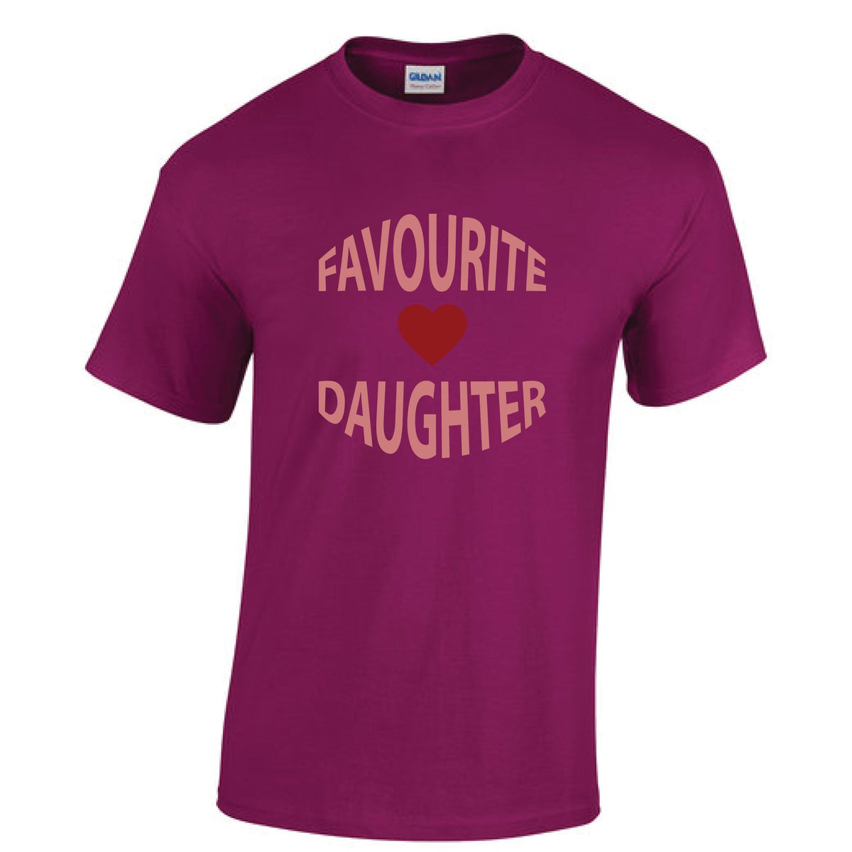 Favourite daughter tshirt - daughter tee - unisex tshirt - custom tshirt -
