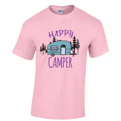 Happy Camper T-shirt - Happy Camper tee - Happy Camper design