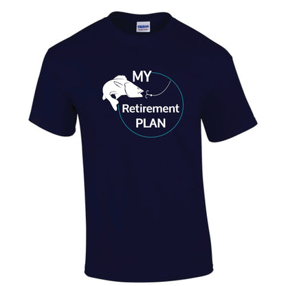 retirement T-shirt 70 coloiurs available unisex t-shirt my retirement plan