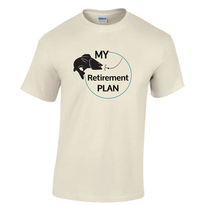 My retirement plan - fishing tshirt - retirement fishing teee