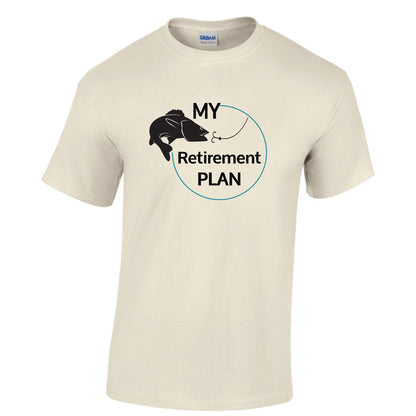 retirement T-shirt 70 coloiurs available unisex t-shirt my retirement plan