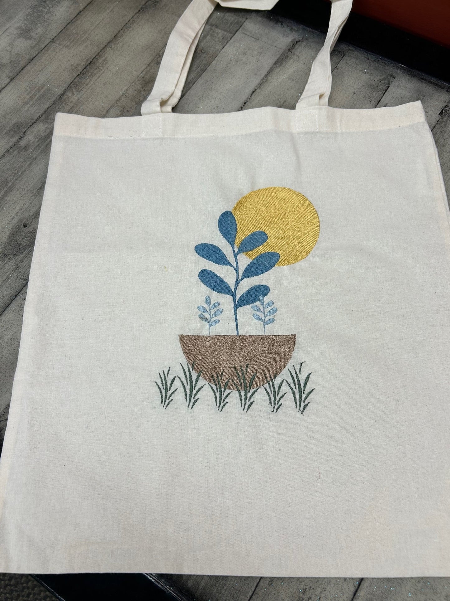 BohoTote bag, embroidered shopping bag