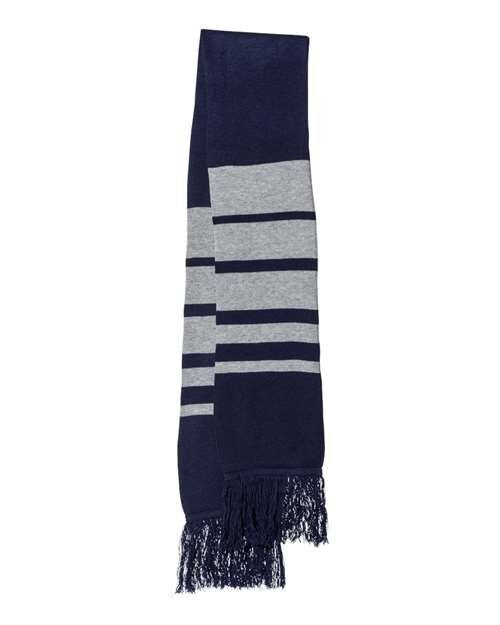 Custom embroidered Soccer scarf. Scarves - 3 colours available - personalized scarves