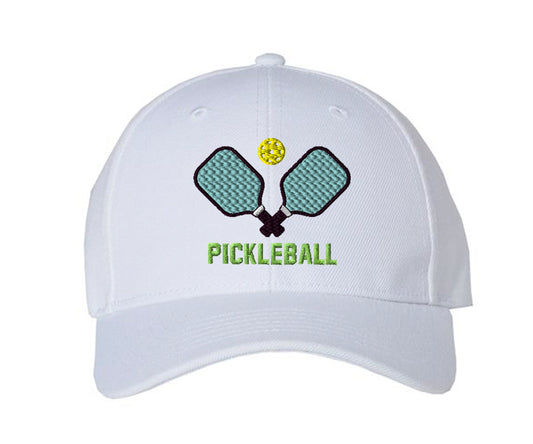 Custom Embroidered Pickleball Hats - name hats - personalized hat with name or text embroidered - pickleball cap - father's day mother's day