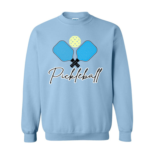 Pickleball Crew neck sweatshirt - pickleball sweatshirt - Crewneck sweatshirt - ladies pickleball sweatshirt - unisex pickleball sweatshirt