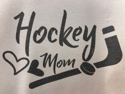 Hockey Mom Crew neck sweatshirt - Hockey Mom sweatshirt - Crewneck sweatshirt - Mama - mom - hockey