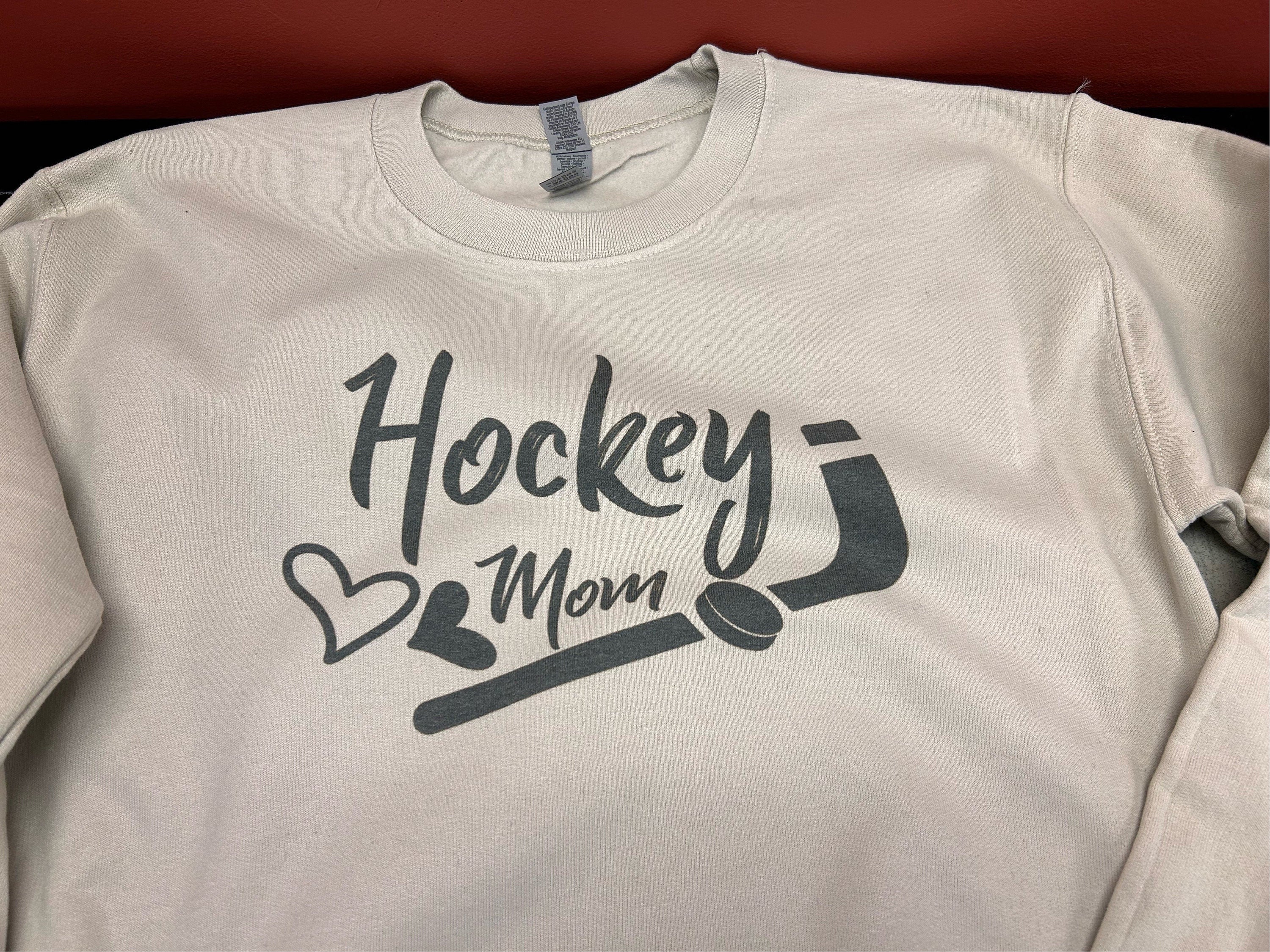 Hockey Mom Crew neck sweatshirt - Hockey Mom sweatshirt - Crewneck sweatshirt - Mama - mom - hockey