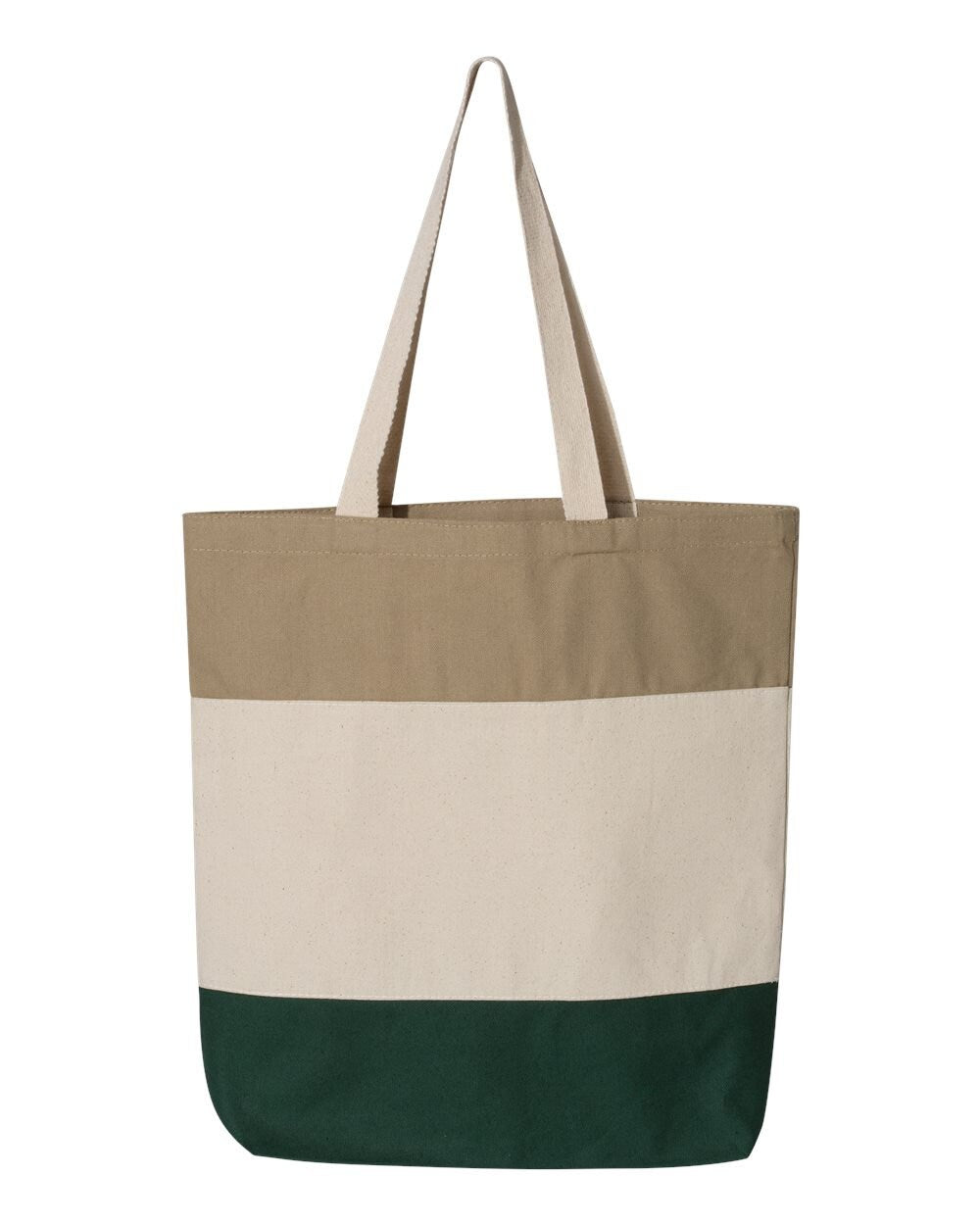 Embroidered 3 colour tote wild flower embroidery bag natural forest khaki