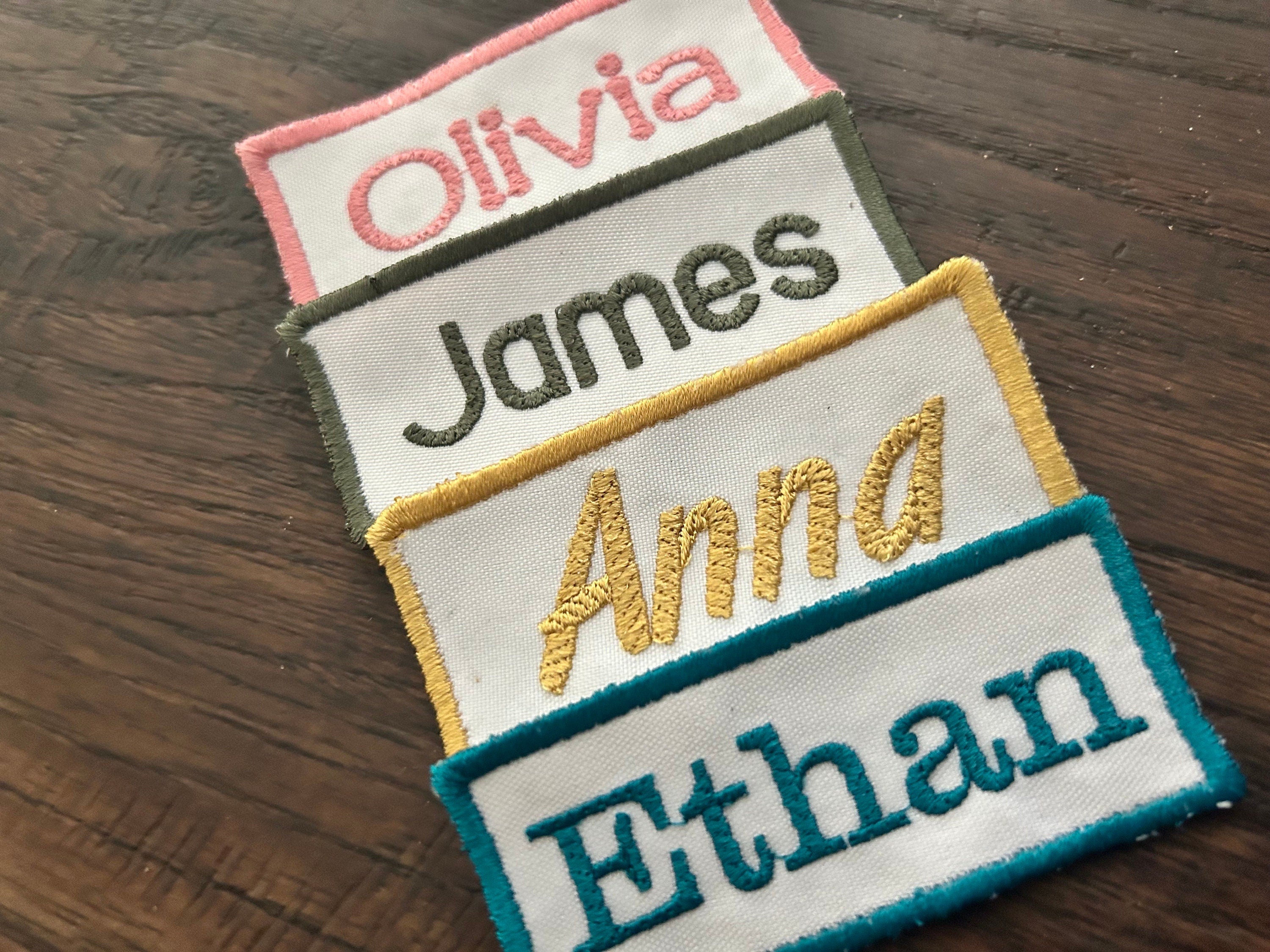 embroidered patches